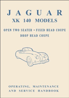 Jaguar XK140 Handbuch