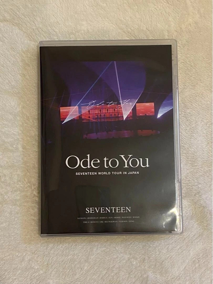 Seventeen Ode to You World Tour in Japan DVD JEONGHAN Cover SVT KPOP