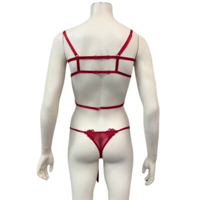 Fashion Nova Womens Cut Out Bra and Panty Set, One Size