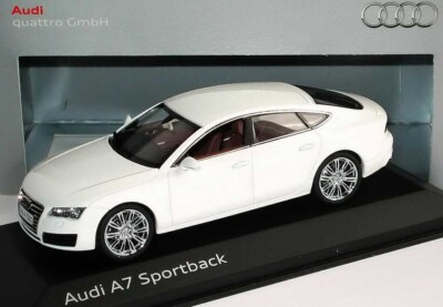 RARE AUDI A7 C7 4G8 SE 3.0 TDI SPORTBACK IBIS WHITE 1:43 KYOSHO