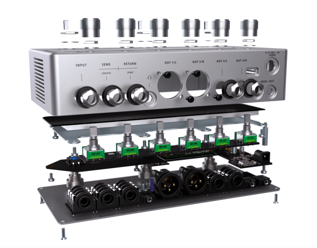 Darkglass Anagram Bass Multi-Effects DI Amp Modeler Workstation