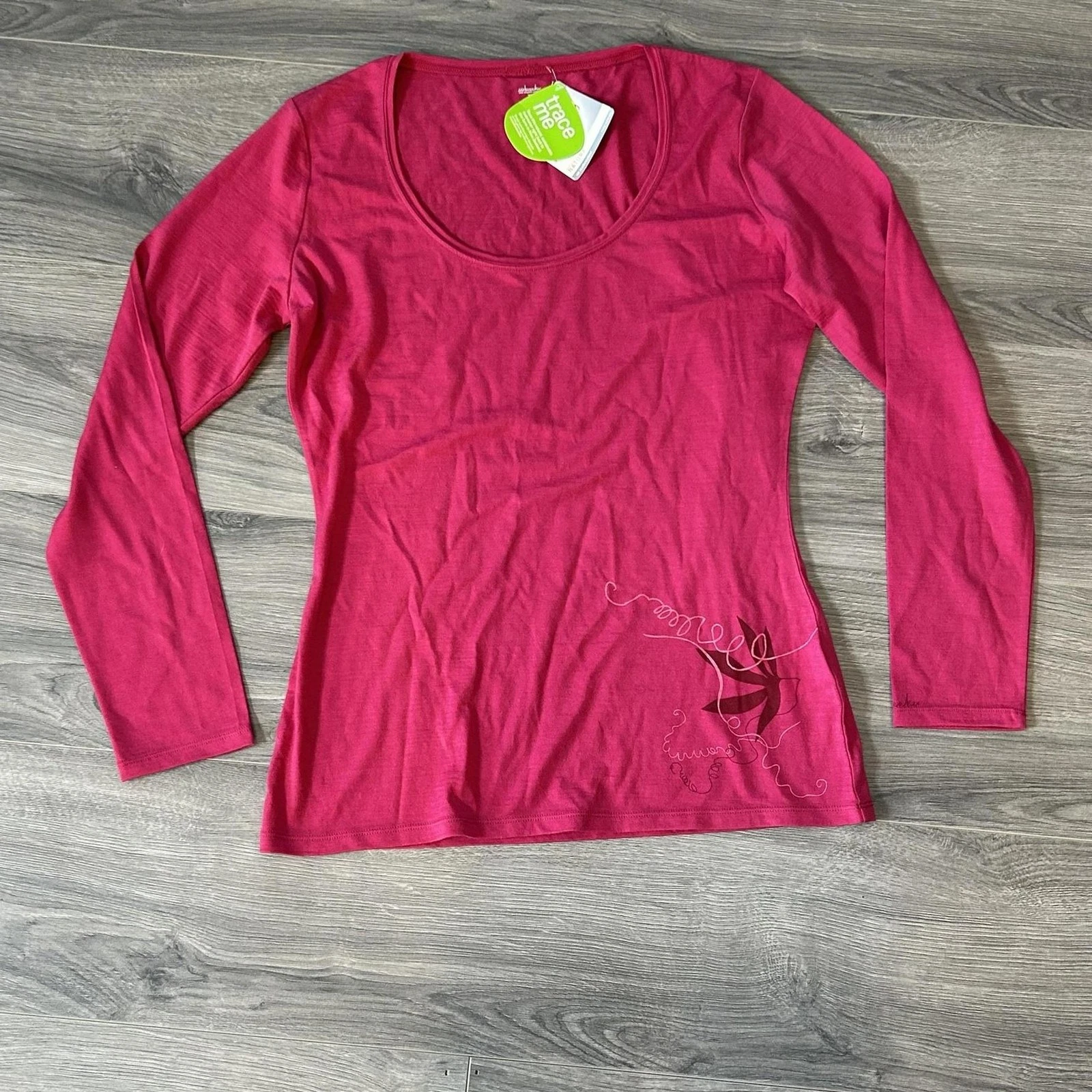 Icebreaker Nature 200 Shirt Womens XL Pink Haven Scoop Base Layer Merino Wool
Opens in a new window