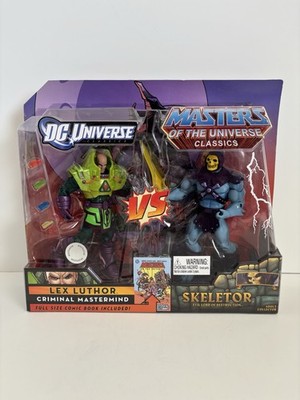 2009 DC Universe VS Masters Classics Exclusive Skeletor Vs. Lex Luthor 2 Pack