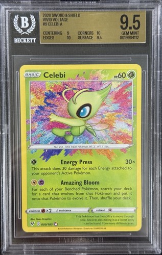 Celebi graded BGS 9.5 for sale on eBay