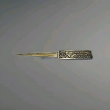 Vintage 7" Conoco Gasoline Ogden Utah Advertising Letter Opener