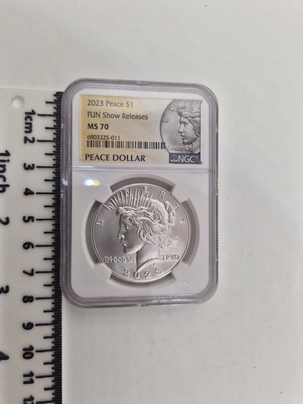 2023 Peace Silver Dollar  MS 70