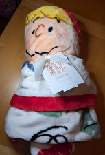 Hallmark Peanuts Gang Plush Blanket 50x60 NWT Snoopy Charlie Brown