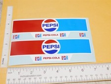 Buddy L Pepsi Cola Small Semi Truck Replacement Sticker Set BL-209