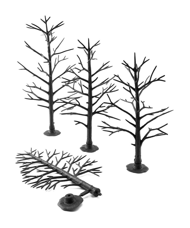 Woodland Scenics TR1123 All Scale 5"" to 7"" Armatures (Deciduous)