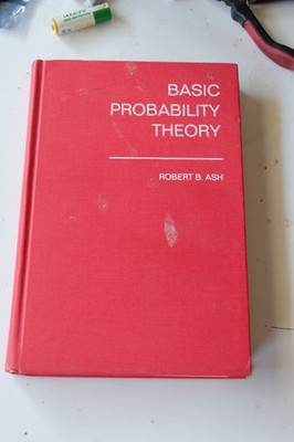 Basic Probability Theory (Robert B. Ash, 1970, 1st ed. hardcover)