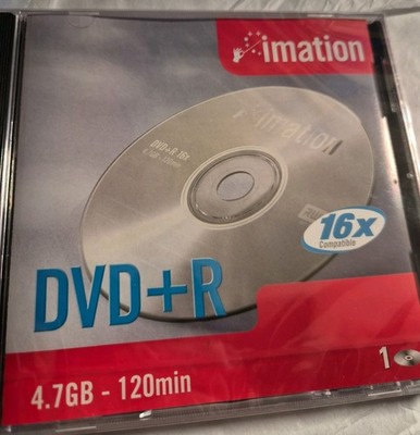 Imation DVD-R 16x 4,7gb 120min Neu & Versiegelt