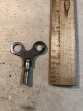 Vintage Antique Gilbert Mantle Cathedral Clock  Winding Key PARTS REPAIR