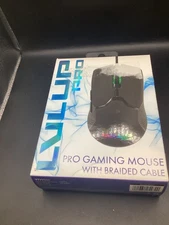 Vivitar LVLUP PRO Gaming Mouse With Braided Cable.