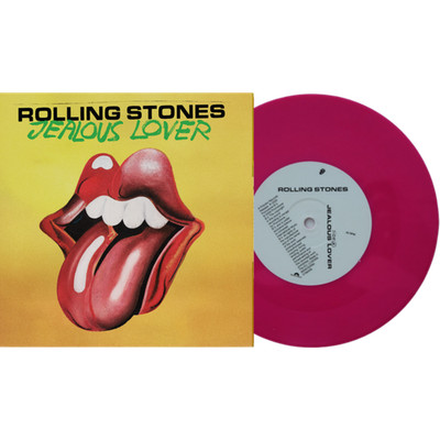 Rolling Stones: Jealous Lover / Divine Intervention 7''- Hot Pink Vinyl 7'' Single