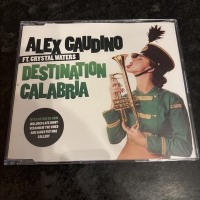 Alex Caudino ft Crystal Waters - Destination Calabria - 5 Track CD Single  2007 