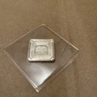 Geiger Edelmetalle Original 5 Gram Silver Square - serial # AV730863