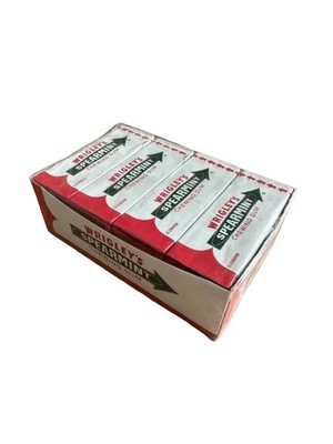 Wrigleys Spearmint, Wrigley's Spearmint Kaugummi Streifen Vakuumiert SAMMLER