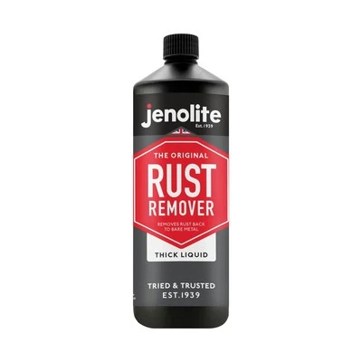 Jenolite Non-Drip Rust Remover Thick Liquid Fast Working Metal Automotive 1kg