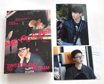 BTS Jimin x Jung Kook Are You Sure?! Season 2 Photobook + 2L