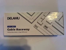 Delamu cable raceway CC01 Hides cables Hideaway Cable Management