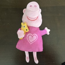 Peppa Pig Sleep N Oink Plush Stuffed Animal Toy Songs Singing Talks Works 12"