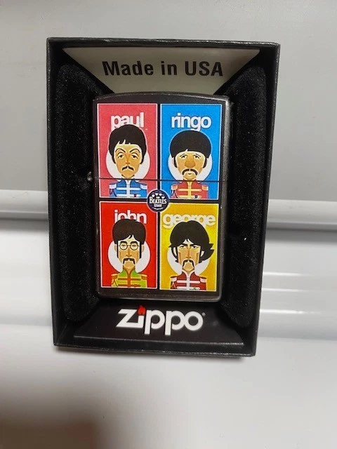 【中古】THE BEATLES zippo The Beatles Zippo Lighter - Yellow Submarine - Rare John Lennon