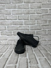 Vans Atwood Varsity Textile Men  s Black Pewter Shoes VN0A45J9VEJ Sz 7 New