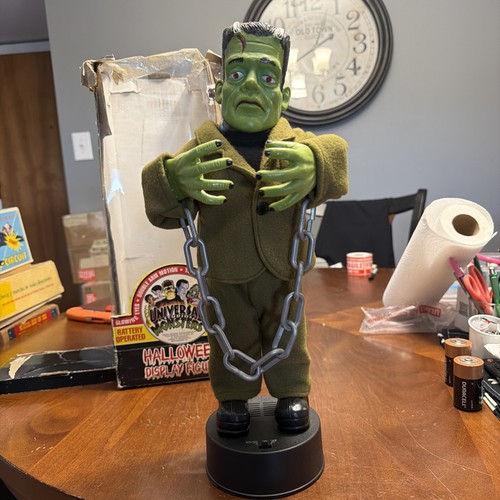 battery operated Frankenstein Monster Has Motions And Sound. Works Great In Box