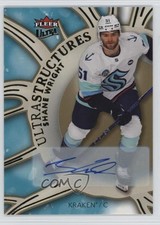 2025-26 Upper Deck Fleer Ultra Ultrastructures Gold Shane Wright #SR7of25 Auto