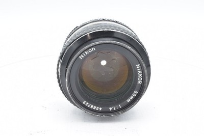 Nikon 50mm f/1.4 NIKKOR AI Manual Focus Camera Lens {52} w/o caps