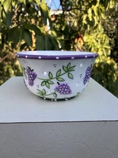 Bella Casa Berry Bowl/planter or Colander by Ganz 4x7”