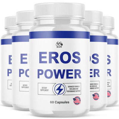(5 Pack) Eros Power Advanced Male Health Support Supplement ErosPower 300 Caps