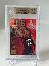 1996 Skybox USA Gold Hakeem Olajuwon #G6 - BGS 9.5