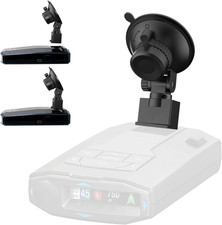 Radar Detector Mount,Car Radar Mounting Bracket,Windshield and Dashboard Suction