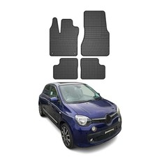 OMAC Gummi Fußmatten für Renault Twingo 2014-2025 Automatten TPE Schwarz 4tlg