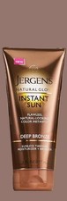 Jergens Natural Glow DEEP BRONZE Instant Sunless Tanning Moisturizer  Bronzer