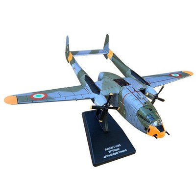 Diecast Alloy C-119G Aircraft Model 1/200 Scale US Fairchild Transport Display