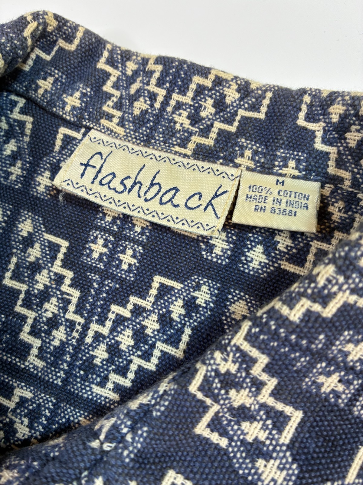 Flashback AZTEC TAPESTRY CROPPED JACKET Medium Na… - image 5