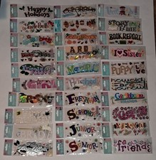 55 Brand New Jolee Title Stickers PLEASE READ DESCRIPTION 