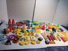 Large Set Of Play Food Dishes