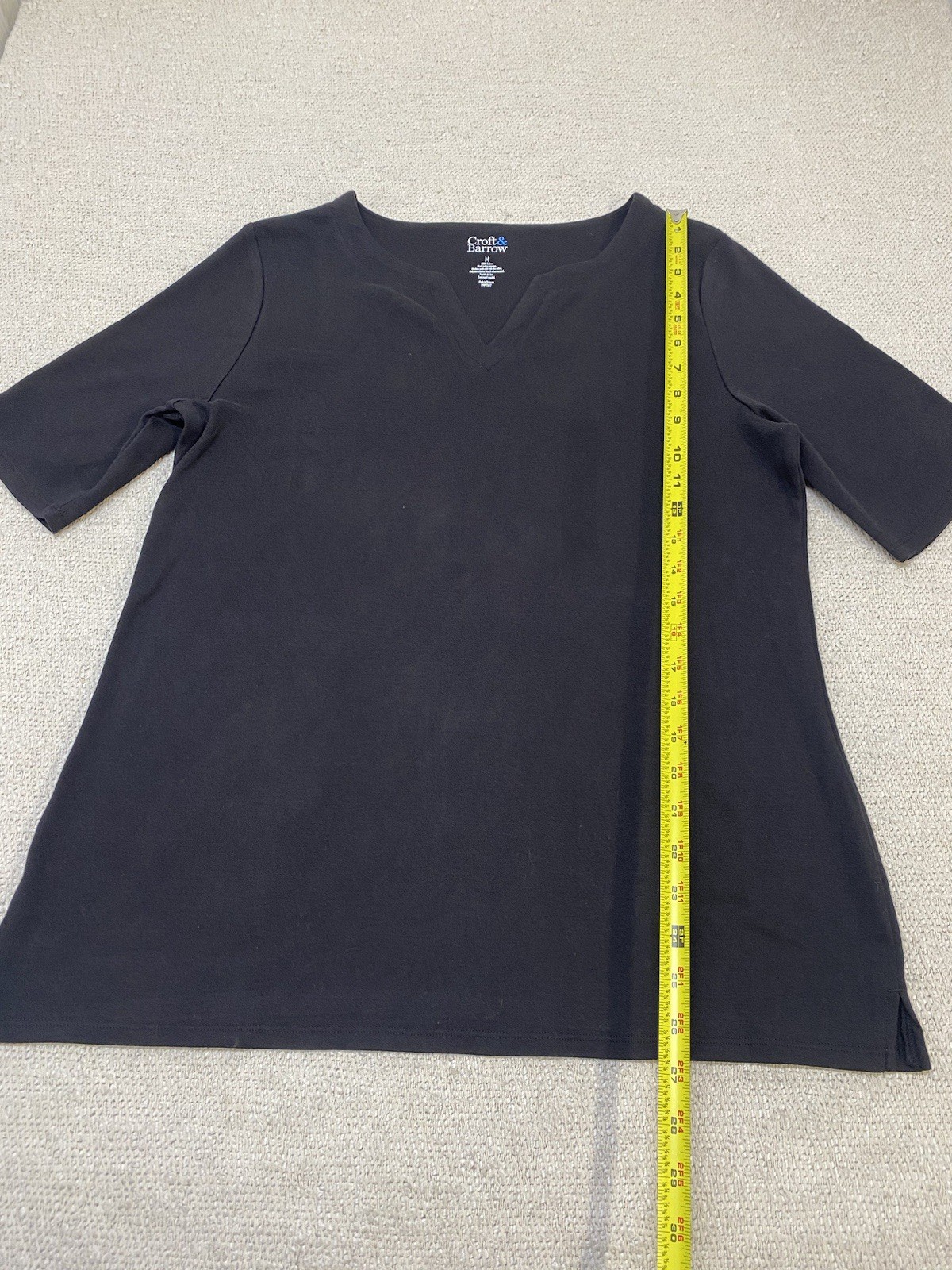 Croft & Barrow The Classic Splitneck Women’s Medi… - image 13