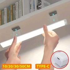 LED Bar Lights USB Rechargeable Motion Sensor Night Light Portable Induction Cab