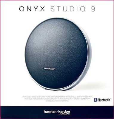Harman Kardon Onyx Studio 9 Tragbarer Bluetooth Lautsprecher - Schwarz