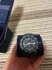 Breitling Endurance Pro Blue Quartz Watch Resin Band Used