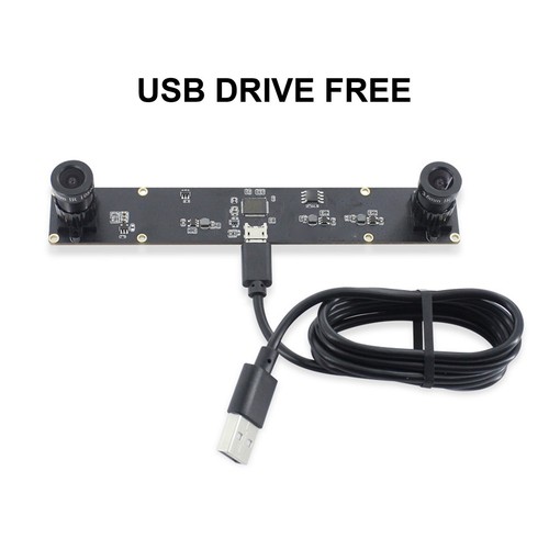 USB-Kameraplatine USB-Kameramodul Synchronisiertes Doppelobjektiv MJPEG 30 FPS❀ - Afbeelding 17 van 24