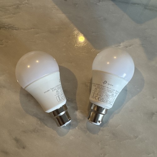 2x TP-Link Tapo Smart Wi-Fi Multicolour Bulb B22 (L530B)