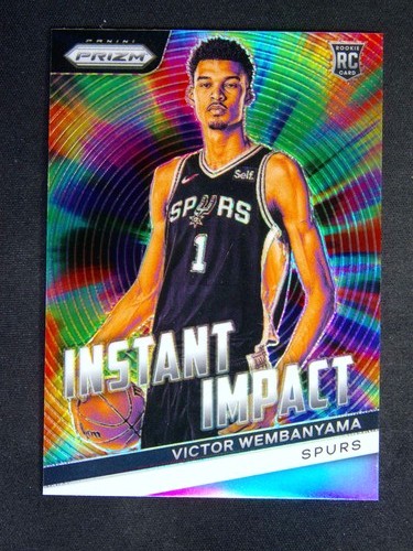 2023-24 Panini Prizm Victor Wembanyama #3 RC Rookie Instant Impact Silver