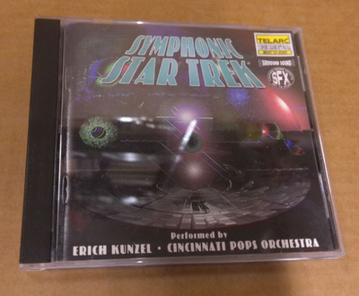 Symphonic Star Trek by Cincinnati Pops Orchestra CD 1996