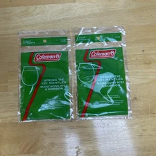 Coleman String Tie Lantern Mantles #21 Sock Style 21A102 Lot of 2 (2 Per Pack)
