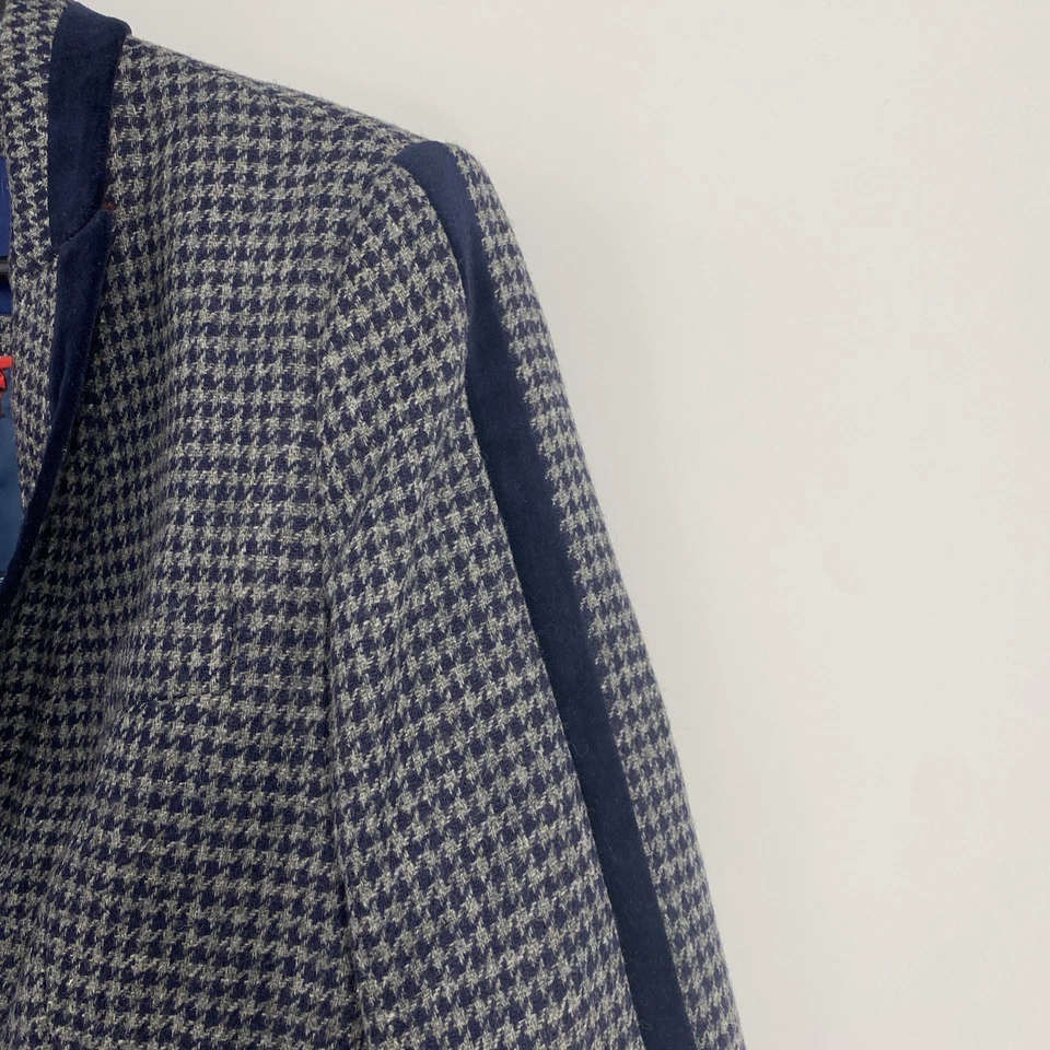 Blazer de lana Boden British Tweed de Mallalieu’s of Delph para mujer talla 6 preppy Foto 4 de 4